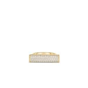 Roberto Coin Domino Pave Bar Ring