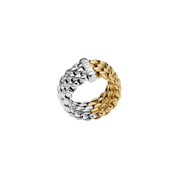 Fope Two-Tone Essentials Diamond Ring