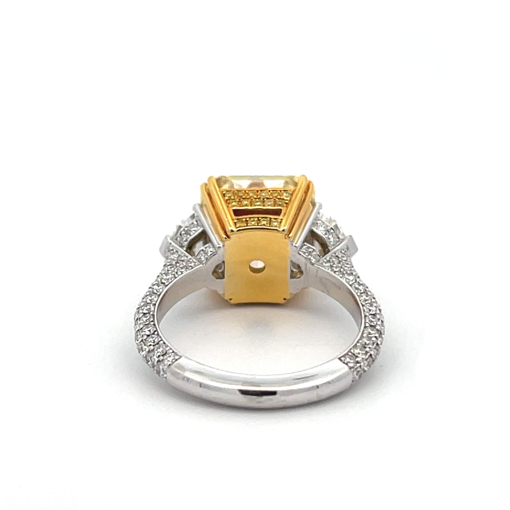 Yellow Diamond Engagement Ring