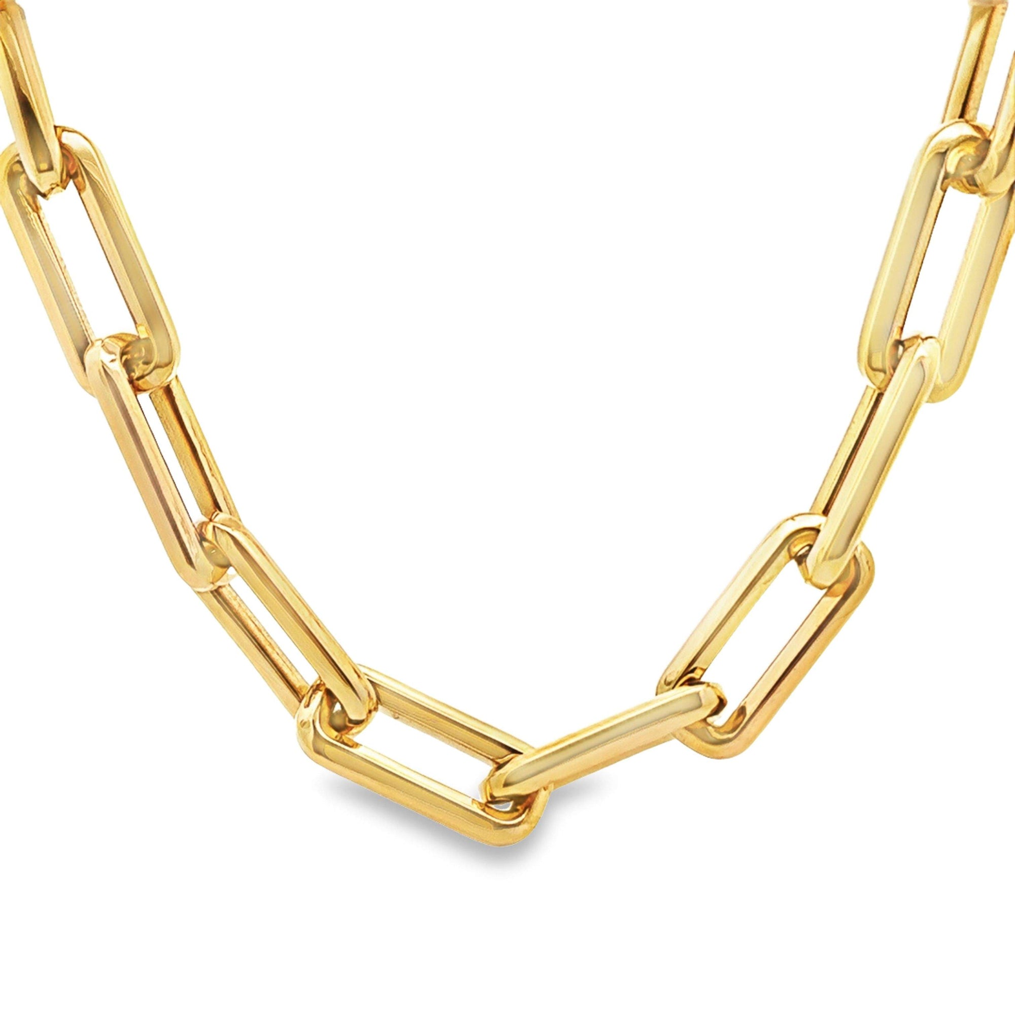 ELONGATED LINK NECKLACE