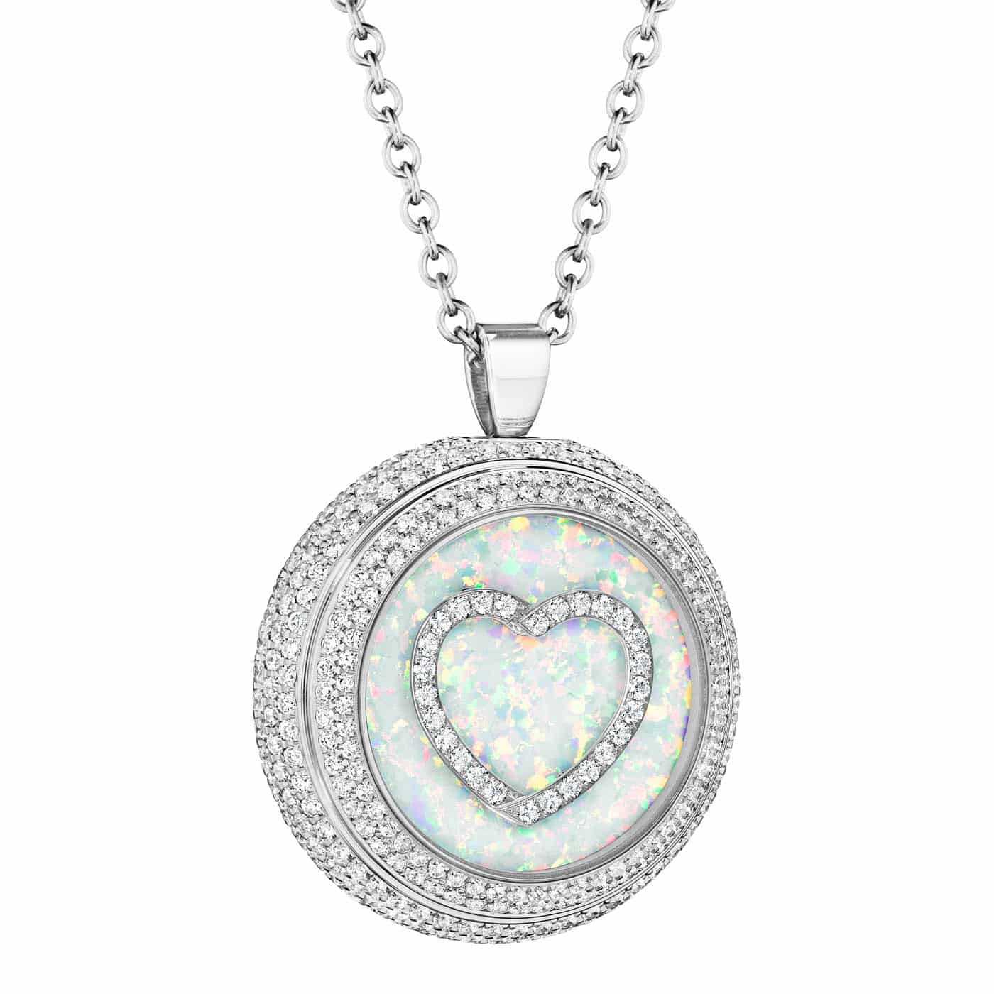 Paul Forrest Co HEART’S PASSION Medallion Pendant PF-MW15