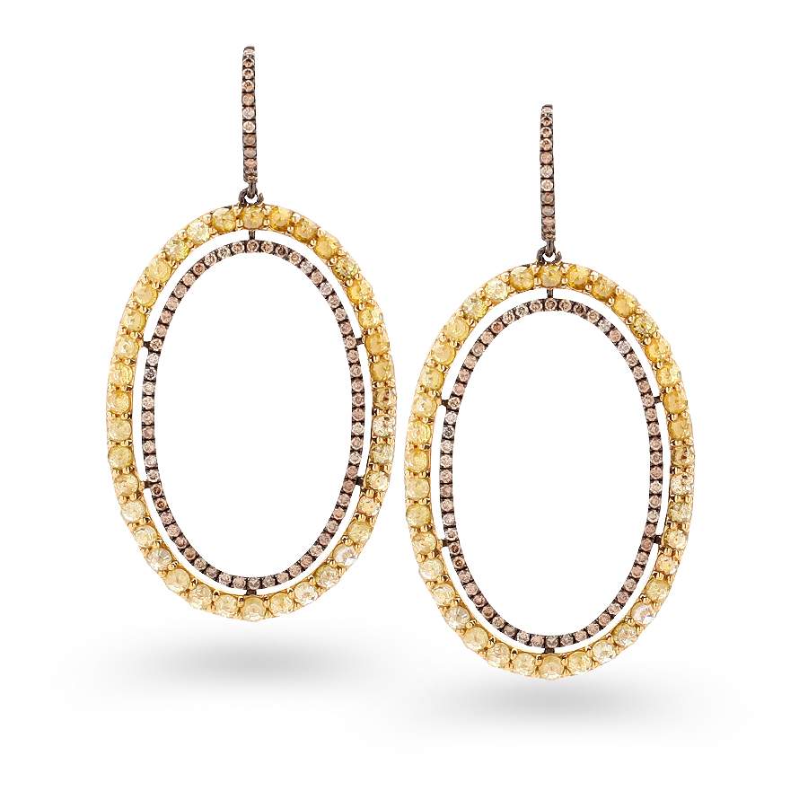 DIAMOND DROP EARRINGS