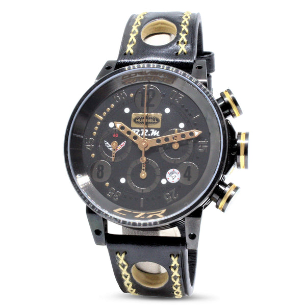 PRE-OWNED B.R.M COREVETTE RACING CHRONO WATCH.