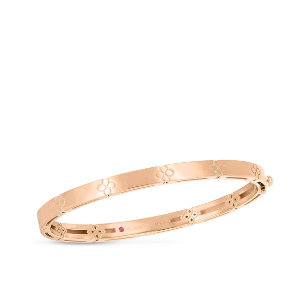 18KT GOLD ROBERTO COIN LOVE IN VERONA BANGLE