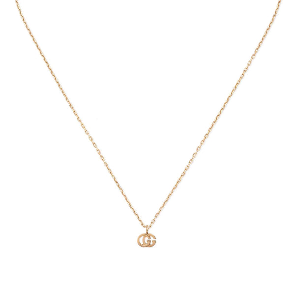 18KT GOLD GUCCI "G"NECKLACE.