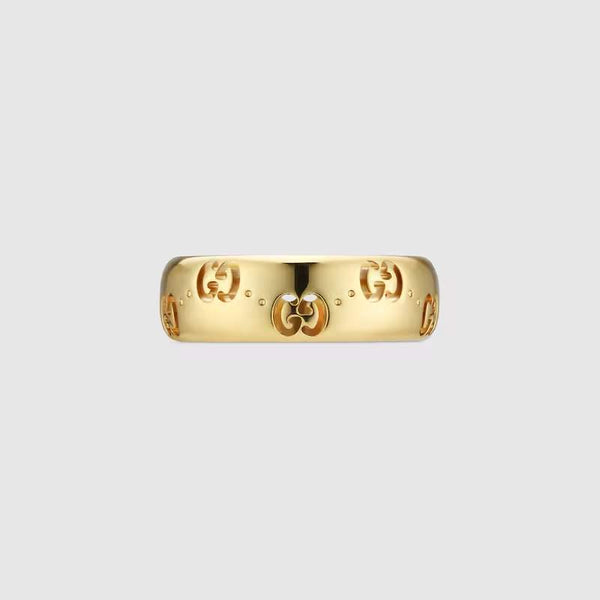 18KT GUCCI ICON GG RING