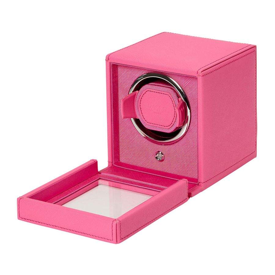 WOLF CUB WATCH PINK WATCH WINDER