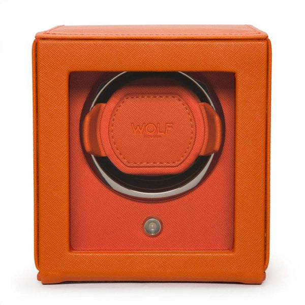 WOLF CUB WATCH ORANGE WATCH WINDER