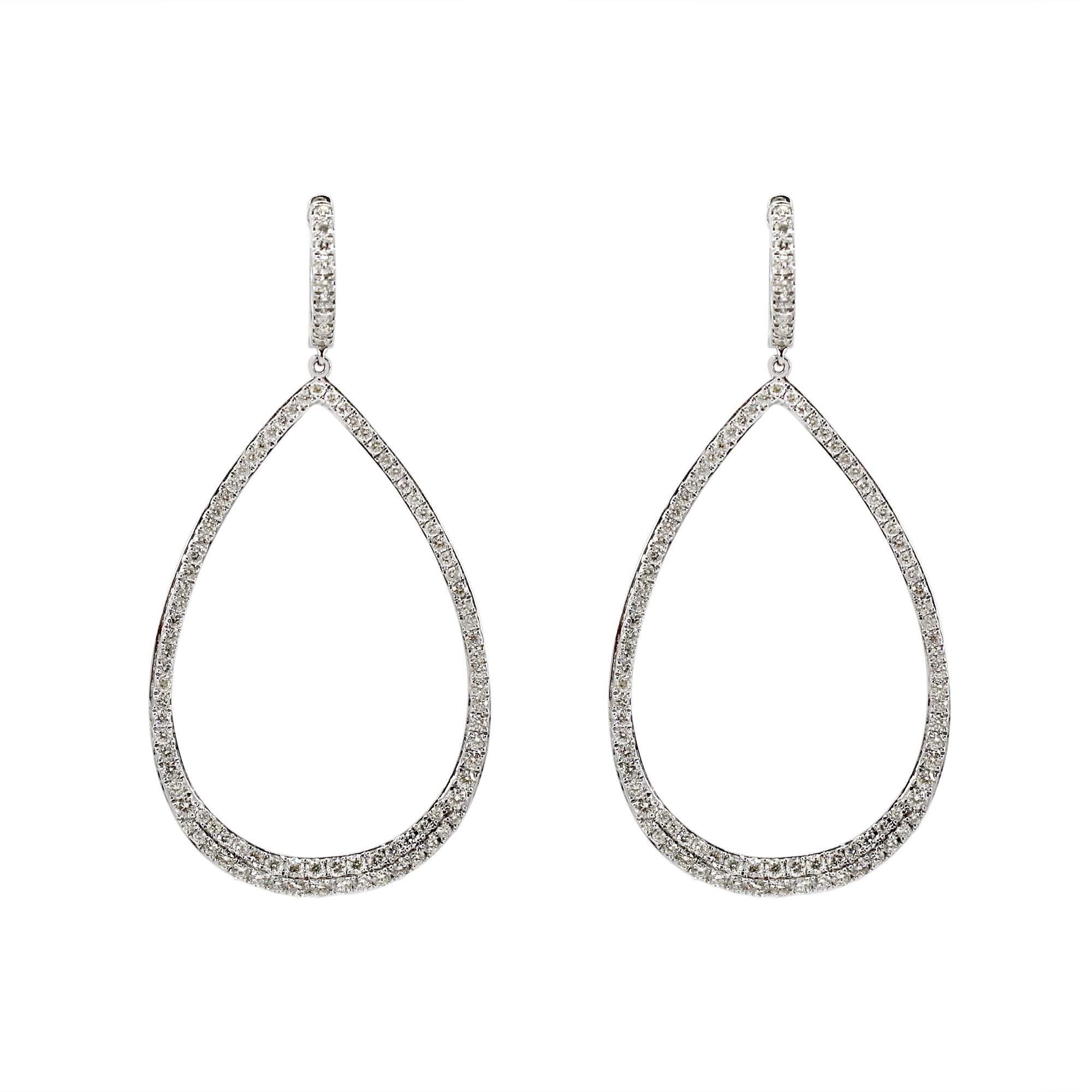 DIAMOND DROP EARRINGS