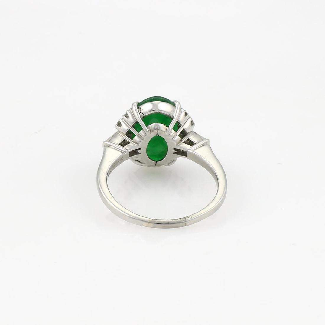 JADE AND DIAMOND RING