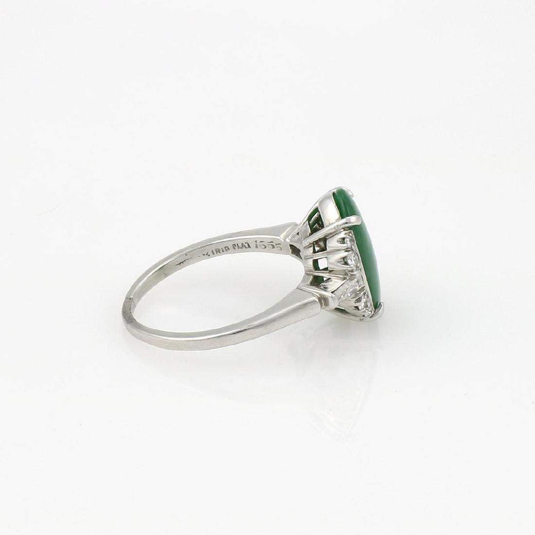 JADE AND DIAMOND RING