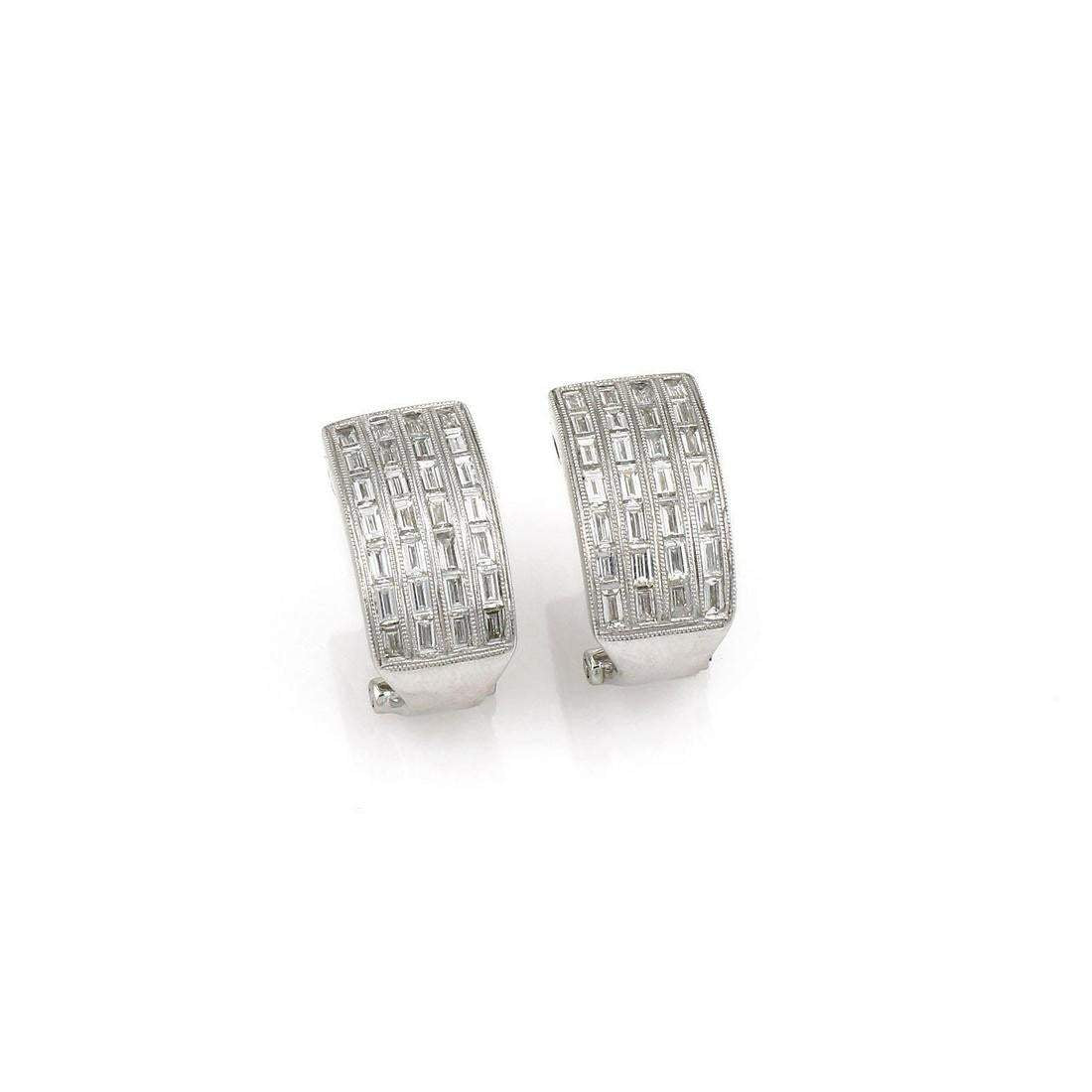 BAGUETTE DIAMOND EARRINGS