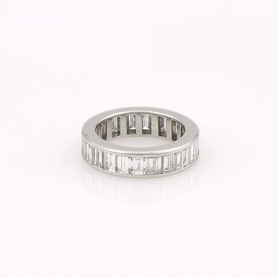 DIAMOND BAGUETTE ETERNITY BAND