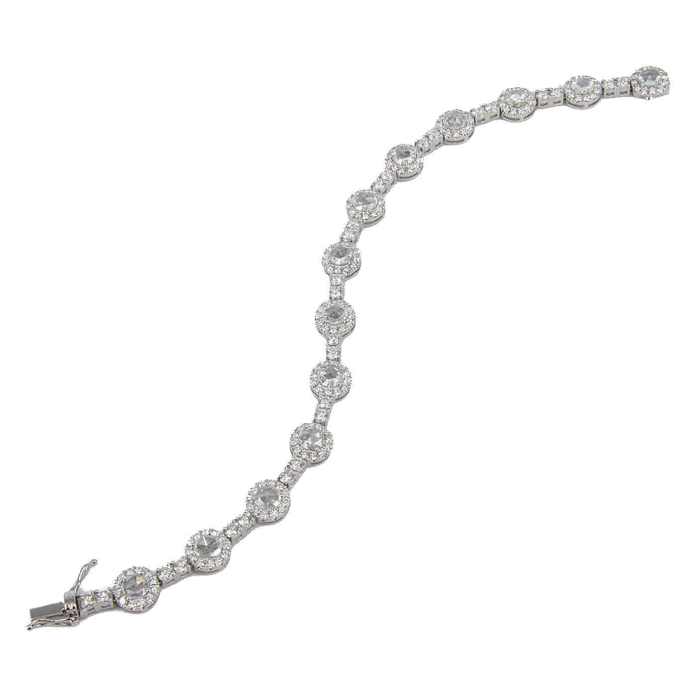 ROSE CUT DIAMOND BRACELET