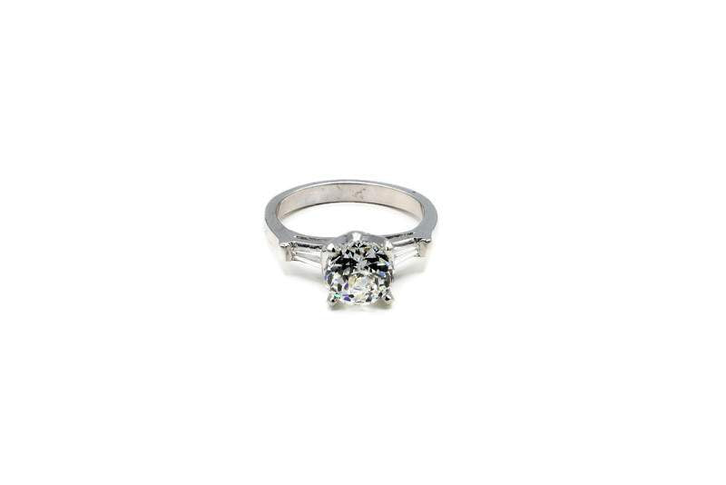 CROWN OF LIGHT DIAMOND ENGAGEMENT RING