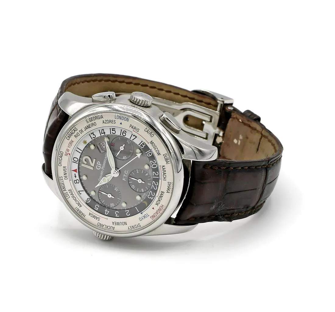 PRE-OWNED GIRARD PERREGAUX WORLD TIMER