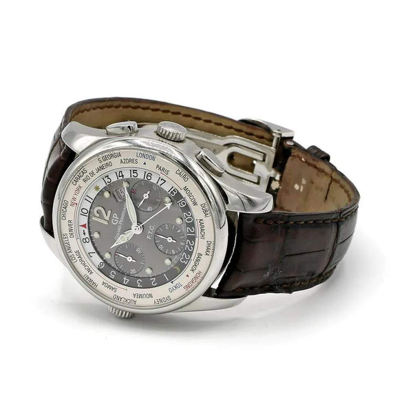 PRE-OWNED GIRARD PERREGAUX WORLD TIMER