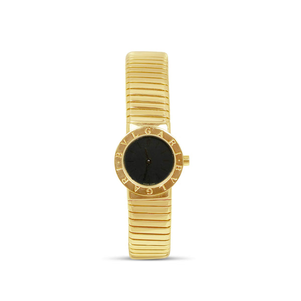 BVLGARI TUBOGAS GOLD WATCH