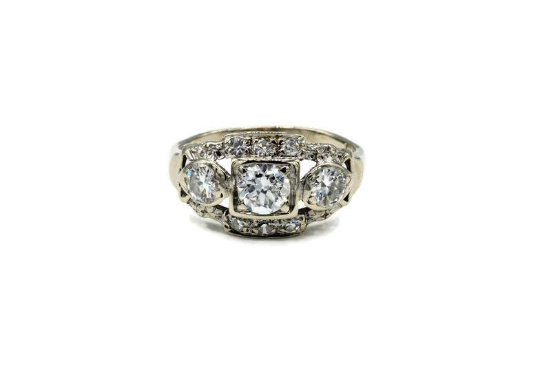 DECO DIAMOND RING