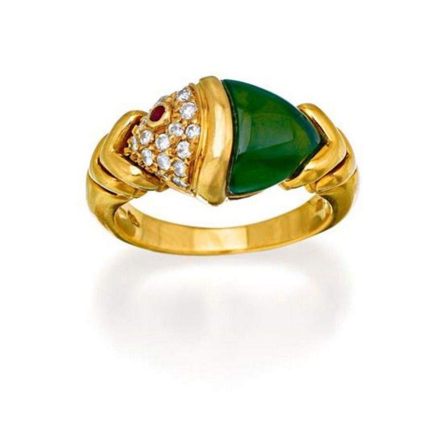 BVLGARI NATURALIA FISH RING