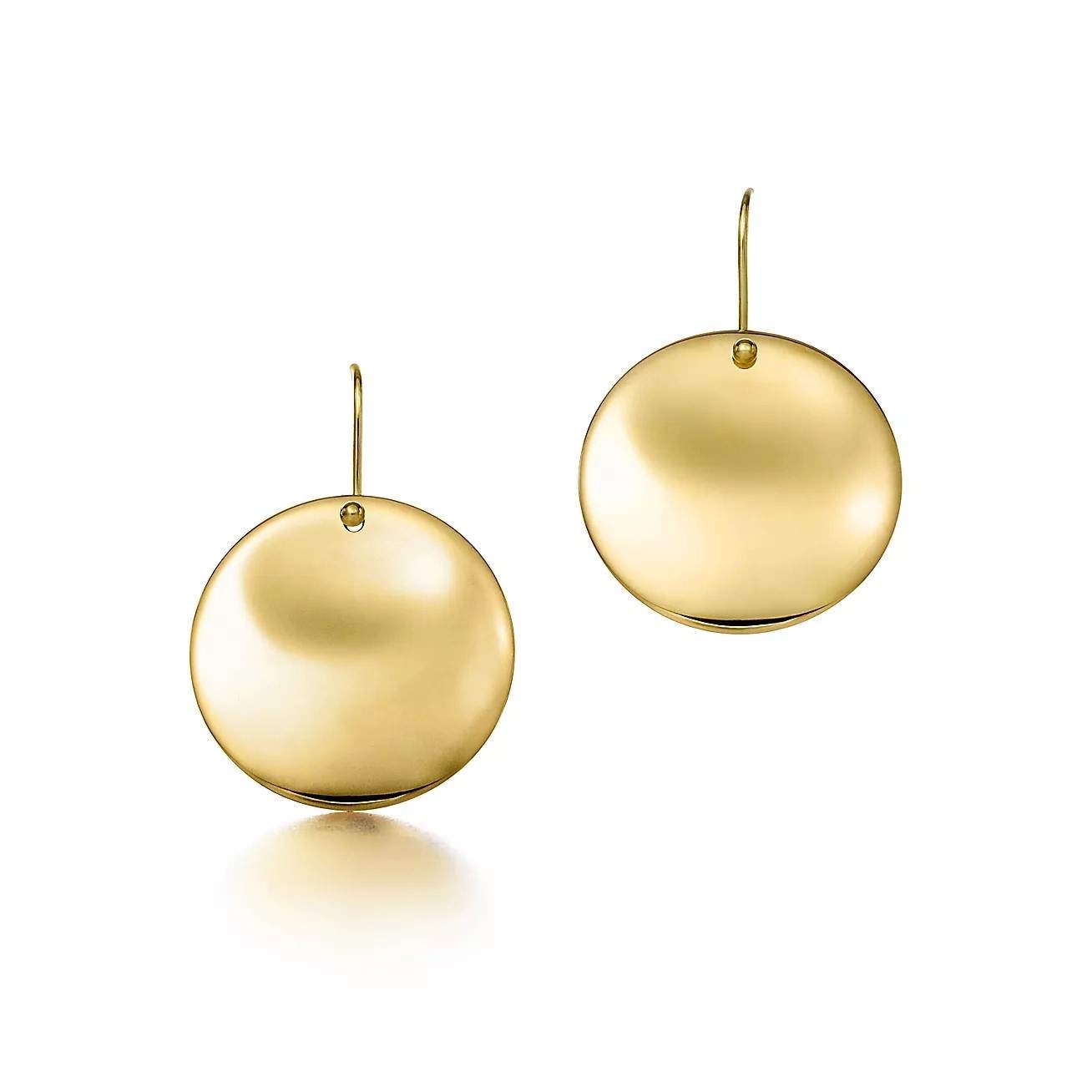 ELSA PERETTI ROUND DROP EARRINGS