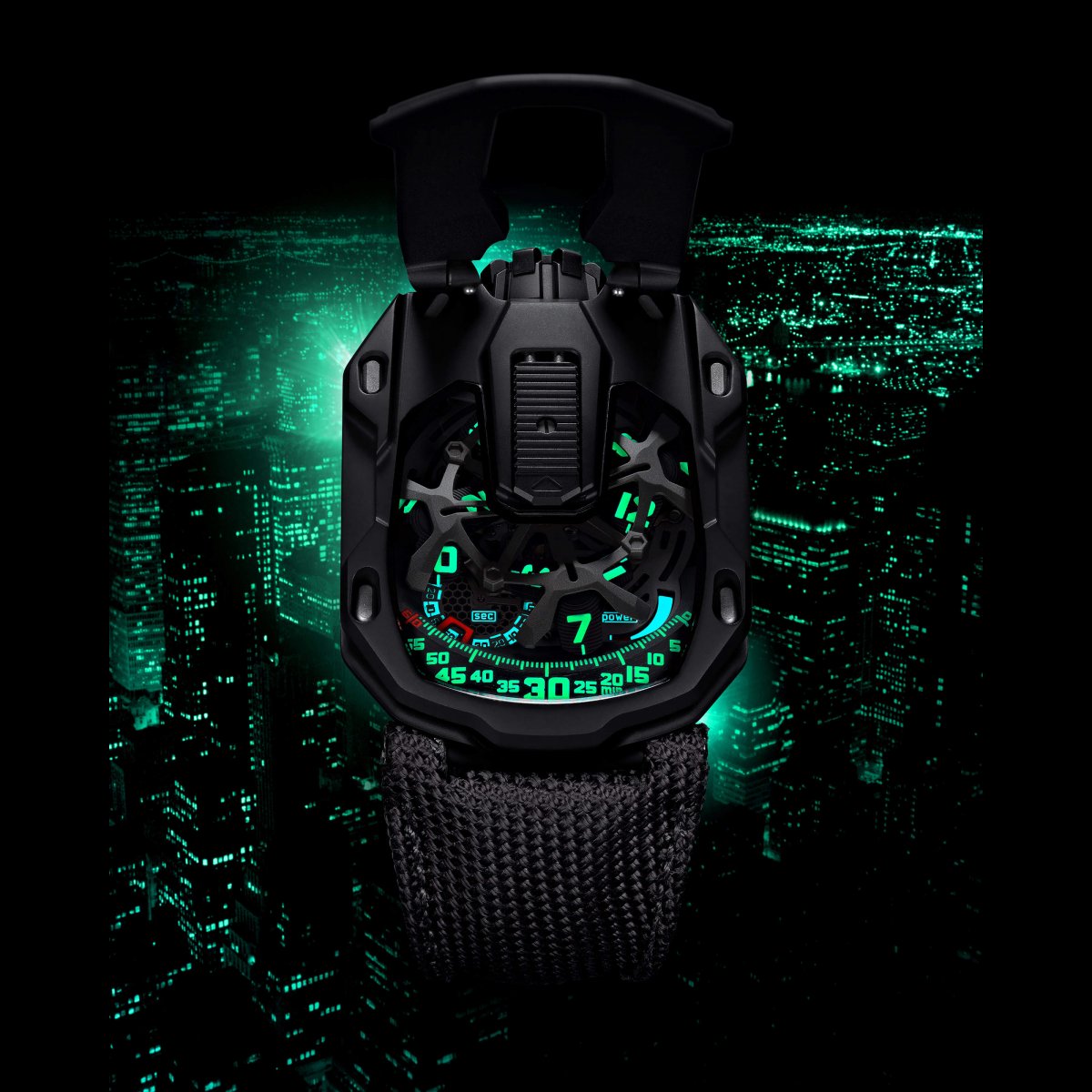 Urwerk UR-105 CT Kryptonite