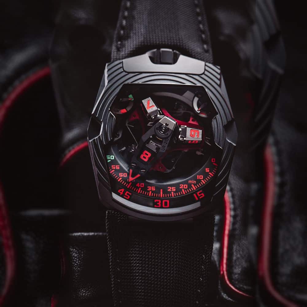 Urwerk UR-210 Black Platinum